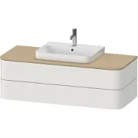 Duravit HP496203939 WTU HappyD2+ wandh.,408x1300x550mm