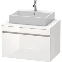 Duravit Konsolenunterschrank DURASTYLE 512 x 800 x 548 mm weiss matt/basalt matt