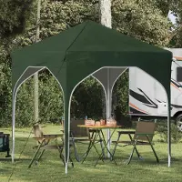 vidaXL Möbel Pop-up Partyzelt 194 x 194 x 245 cm GrünPavillons & Partyzelte - Pavillons & Partyzelte c6626