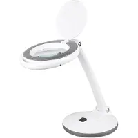 Rebel Microscope table lamp with magnifying glass 5D 6W