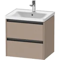 Duravit Waschtischunterschrank Ketho.2 58,4x45,5cm, lei, 2 Schub., wandhängend
