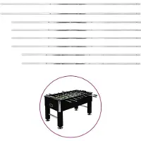 vidaXL Stangen Für Fußballtisch 15,9 Mm 8 15,9 Mm