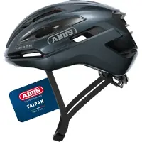 ABUS Gravel-Helm Taipan - Fahrradhelm fürs Gravel-Biken - leicht, vielseitig und gut belüftet - mit Brillenhalterung - für Jugendliche, Frauen und Männer - Größe L, blau
