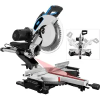 Güde Kapp und Gehrungssäge Zugsäge Holzsäge Säge Radialsäge 305mm GRK 3034.1 BSL