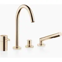 Dornbracht 27632661-27 Wannen-Vierlochbatt. f.W.-randmont.