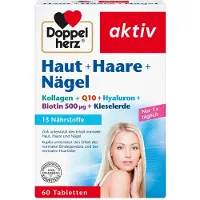 Queisser Pharma GmbH & Co. KG DOPPELHERZ Haut+Haare+Nägel Tabletten