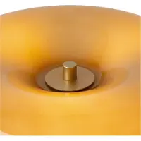 Lucide Tischlampe Sentino Ø 30 cm taupe