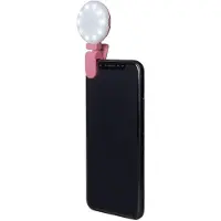 Celly Clicklight, Selfie-Licht, Pink, Jede Marke, LED, 400 mm, 250 mm