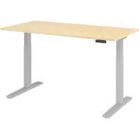 Hjh OFFICE PRO XMKA 16 S - Ahorn 160 x 80 elektrisch höhenverstellbar