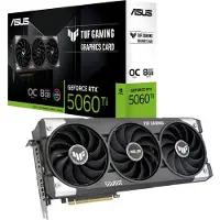 Asus GeForce RTX 5060 Ti TUF GAMING OC 8GB, Grafikkarte, (DLSS 4, 3x