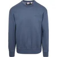 Levi's Herren Pullover & Cardigans Authentic Crew - Blauw - Größe XXL