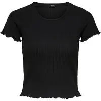 ONLY T-Shirt Emma 15201206 Schwarz Regular Fit 95