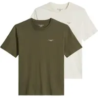 Marc O'Polo T-Shirt Casual Bequem sitzend T-Shirt, SSL, Logo Print, Reg F