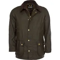 Barbour für Herren. MWX0339 Ashby Waxed Jacket braun (S), Lässig, Polyester