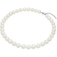Rafaela Donata Perlen-Kette Sterling Silber Muschelkernperle in weiß | Gr.: 60 cm