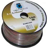 Cabletech Lautsprecherkabel 1,0 mm 100 m