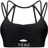 Yeaz Sporttop "Top HORIZON", Kinder, Gr. XS, schwarz, Obermaterial: 78% Polyester PES. 22% Elasthan EL., Tops Sporttop