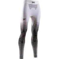 X-Bionic Damen Invent FX Hose – Thermoregulation, Performance-Boost, 3D Bionic Sphere System, RETINA Ultra-Hochauflösung – Ideal für Wintersport & Outdoor - Weiß/Grau/Hellgrau, XL