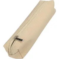 OEM Retrobeige Etui mit Reißverschluss für Schule und Büro