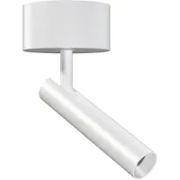 Beneito Faure Alp 4,5W 36º 3000K Mattweißer LED-Aufbaustrahler, Hochwertiger Akzentstrahler für den Innenbereich (Farbtreue CRI > 90) -