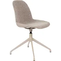 Zuiver 2er Set Albert Kuip Esszimmerstuhl drehbar Aluminium/Polyester