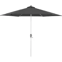 Doppler , Sonnenschirm / Mittelstockschirm "Act Auto-Tilt 305", anthrazit, Ø 305 cm