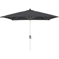 Doppler , Sonnenschirm / Mittelstockschirm "Act Auto-Tilt 240x240", anthrazit, 240 x 240 cm