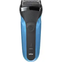 Braun Series 3 310s, Folienschaber, Schwarz, Blau, 2 SensoFoil, LED, Akku, Nickel-Metallhydrid (NiMH)