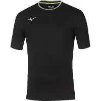 Mizuno Jr T-Shirt (C) / Schwarz/Silber/128