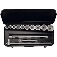 Elora Steckschlüssel-Satz 3/4", zwölfkant, 13-teilig 22-50 mm, -770-S10 OKM