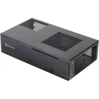 Silverstone ML05, HTPC, PC, Schwarz, Mini-ITX, Metall, Heimbüro