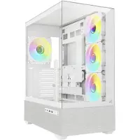 Sharkoon Gehäuse AK7 ARGB ATX weiß - Gehäuse