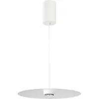 Beneito Faure LED-Pendelleuchte Hutfläche 8W 83¬∞ 3000K Mattweiß - Decken- oder Einbauleuchte für die Innenbeleuchtung -