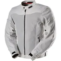 Furygan Mistral Evo 3 Motorrad Textiljacke, weiß/grau, M