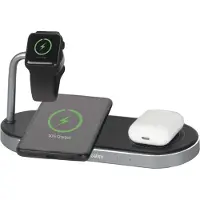 Verbatim WCS-03, Drinnen, USB, Kabelloses Aufladen, 1,5 m, Schwarz