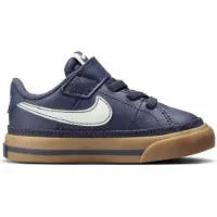 Nike Court Legacy Thunder Blue Gum Light Brown Sail (TD) - EU 19.5