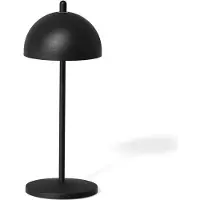 WAS Germany LED Tischleuchte YUYU ALICE, Höhe 19,8 cm, Ø 8 cm, schwarz matt