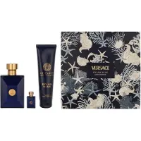 Versace Dylan Blue - 100ml EDT Spray - 150ml Shower Gel - 5ml EDT
