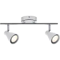 Paulmann Spotlight 2Simple LED 2x3,5W GU10 230V Weiß/Chrom Metall