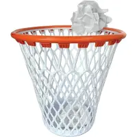 Mad Monkey - Mülleimer in Form eines Basketballnetzes