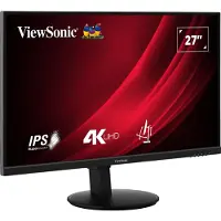 Viewsonic VG Series VG2708-4K, 68,6 cm (27"), 3840 x 2160 Pixel, 4K Ultra HD, LED, 4 ms, Schwarz
