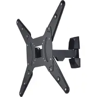 Hama TV-Wandhalterung FULLMOTION, 1 Stern, 400x400, 165 cm (65), 1 Arm,