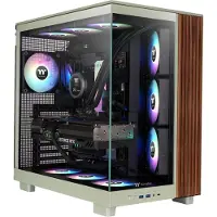 Thermaltake CA-11E-00MEWN-WS, Midi Tower, PC, Grün, ATX, micro ATX, Mini-ITX, Gaming, Multi