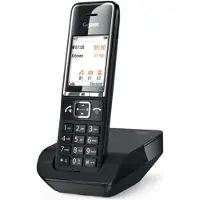 Gigaset COMFORT 550, DECT-Telefon, Kabelloses Mobilteil, 200 Eintragungen, Anrufer-Identifikation, SMS (Kurznachrichtendienst), Schwarz