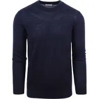 KnowledgeCotton Apparel Pullover Karl Regular Merino Knit Crew Neck Rws Herren Total Eclipse-XXL