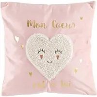 Douceur D`Interieur Kissen abnehmbarer Wickelbezug, 40 x 40 cm, Samt