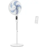 Rowenta Turbo Silence VU5450, Haushalts-Lamellenlüfter, Weiß, Flur, 57 dB, 40 cm, 3000 m³/h