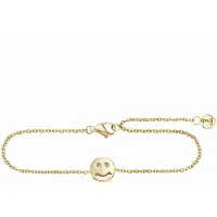 Cai Armband 925/- Sterling Silber Zirkonia 16+3cm glänzend CAI Gelb