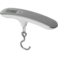 Emos Digitale Hängewaage, Kofferwaage mit Zuwiegefunktion, Gurt, LCD-Bildschirm, max 50kg, Genauigkeit 10g, Batterien mitgeliefert, EV020