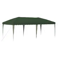 Syfax Pop-up Partyzelt 575 x 290 x 245 cm Grün